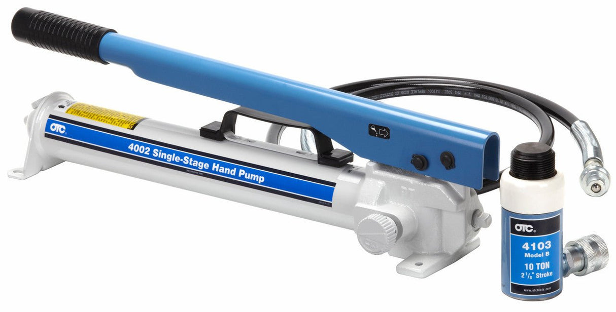 OTC 4169 10 Ton Ram/Pump Set