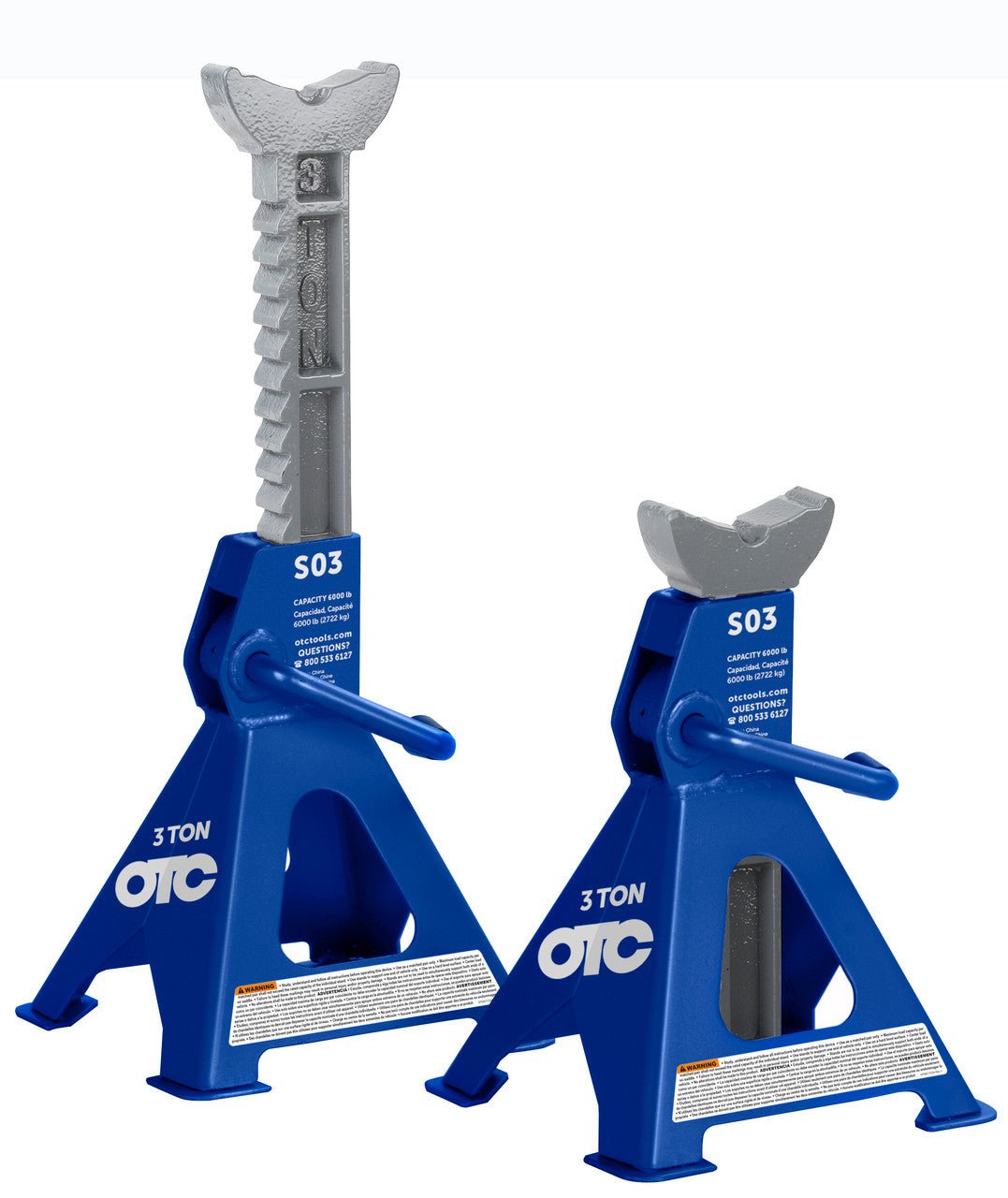 OTC S03 3 Ton Jack Stands, Pair