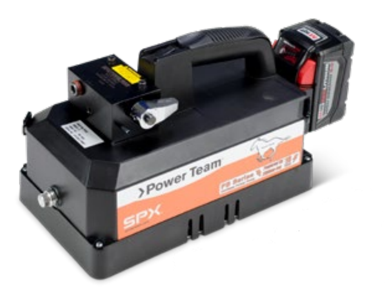 Power Team PB102-CP Battery Powered Hydraulic Pump Single Acting