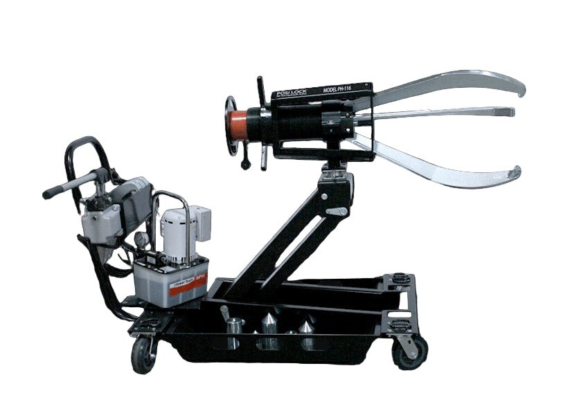Posi Lock PTPH - 50T 50 Ton Hydraulic Puller Set with Cart