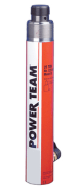 Power Team C256CBT 25 Ton 6.25" Stroke Single Acting Cylinder