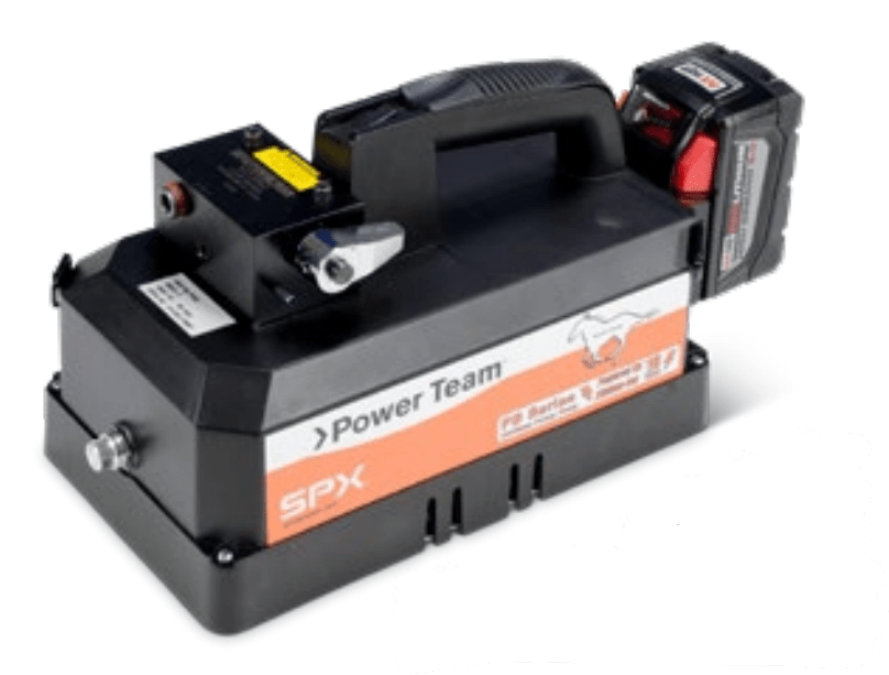 Power Team PB102 - 0 Battery Powered Hydraulic Pump Single Acting