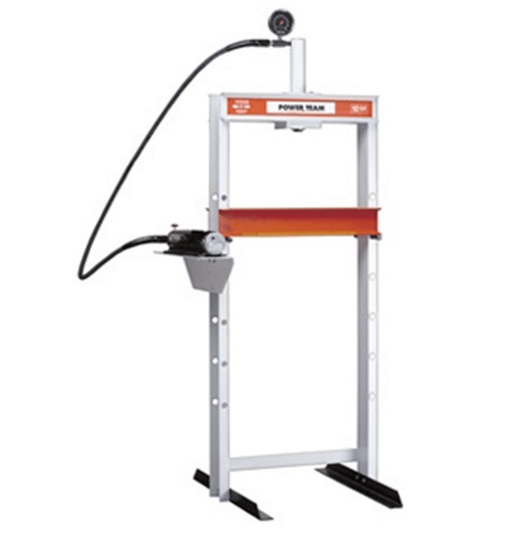 Power Team SPE1010D 10 ton Double Acting H Frame Floor Press