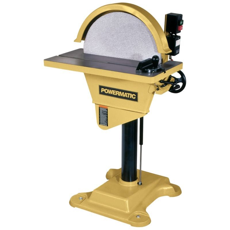 Powermatic 1791264 DS - 20 Disc Sander (Wired 230V), Reversing Feature