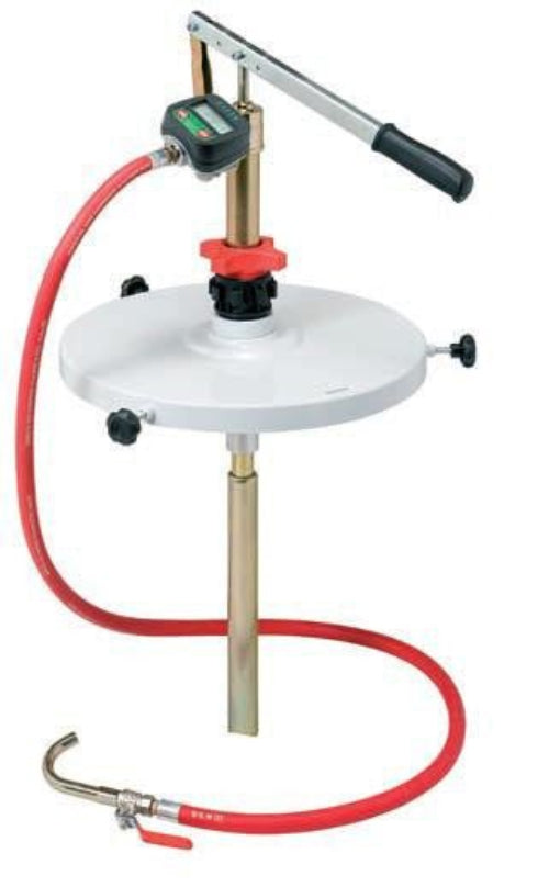 Raasm 30203 - 55 Double Acting Manual Operated Barrel Pump With Meter