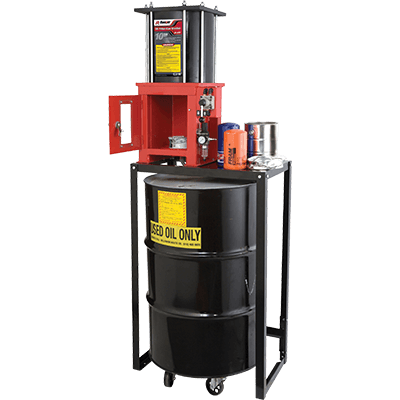 Ranger RP - 20FC 10 - Ton Oil Filter / Can Crusher with Stand
