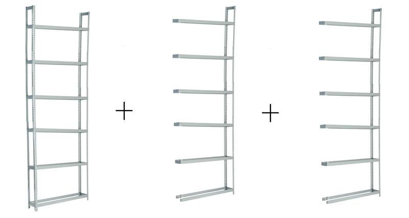 Rivetier R2 - 6SES Automotive Tire Rack Starter + 2 Adder Racks Package