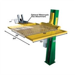 Tuxedo SC - 2K - MVA Single Column Lift Motorcycle Vise Attachment