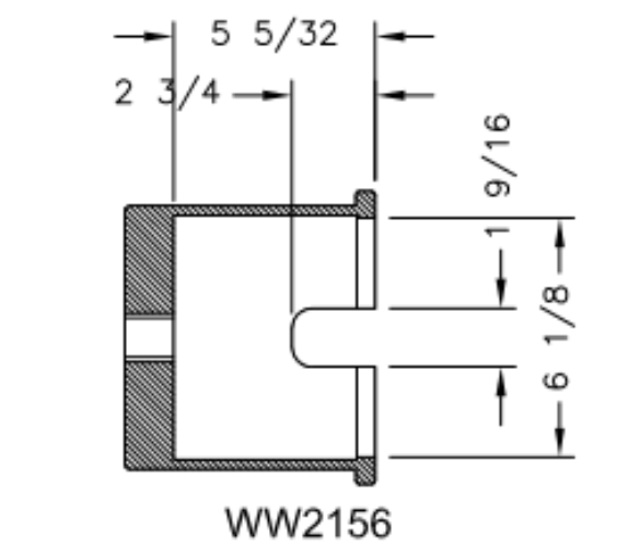 Kiene WW2156 Parallel Spindle Trailer Socket