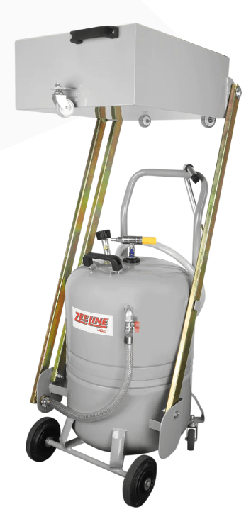 Zeeline ZE21PD 21 - Gallon Pantograph Oil Drain w/10 - Gallon Basin