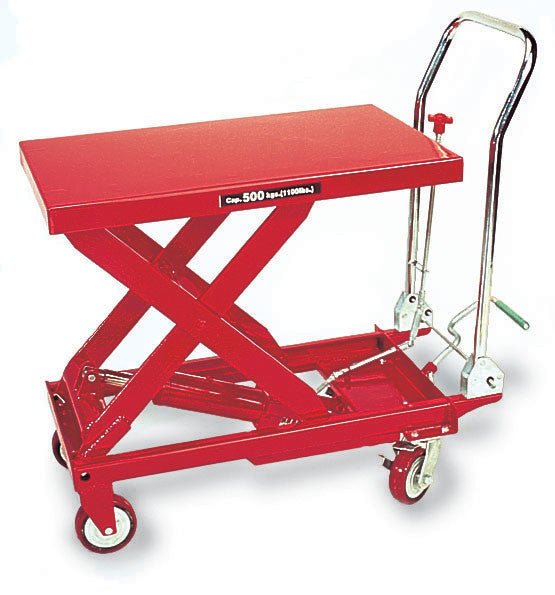 Table Fill Cart Hydraulic Table Carts