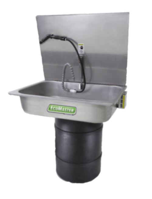 Fountain Industries EcoMaster 230S 30 Gallon Stainless Steel Drum Mounted Parts Washer