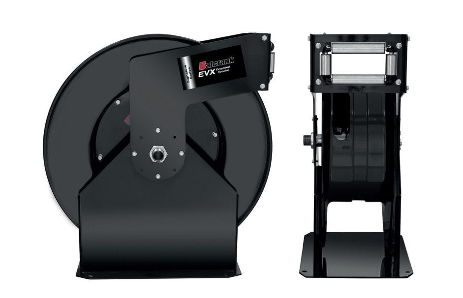 Balcrank 2310-043 Extended Volume Extra, Low Pressure 50' x 1" Hose Reel, Diesel, 50psi
