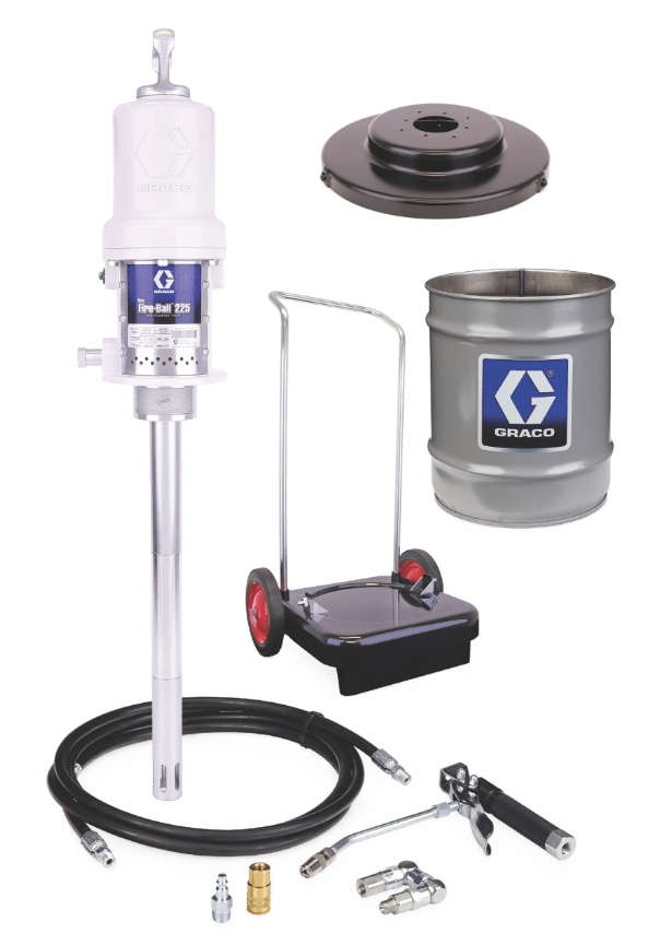 Graco 246913 50:1 35 - 70 lb Grease Pump Package w/Cart