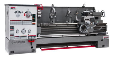JET 321860 GH-2680ZH, 4-1/8" Spindle Bore Geared Head Lathe
