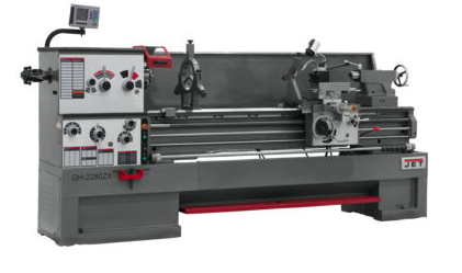 JET 321894 GH-26120ZH, 4-1/8" Lathe with Newall DP700 DRO & Taper Attachment