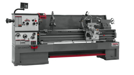 JET 321895 GH-26120ZH, 4-1/8" Lathe with ACU-RITE 200S DRO & Taper Attachment
