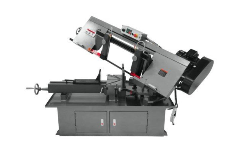 Jet MBS - 1018 - 1 , 10" x 18" Horizontal Dual Mitering Bandsaw