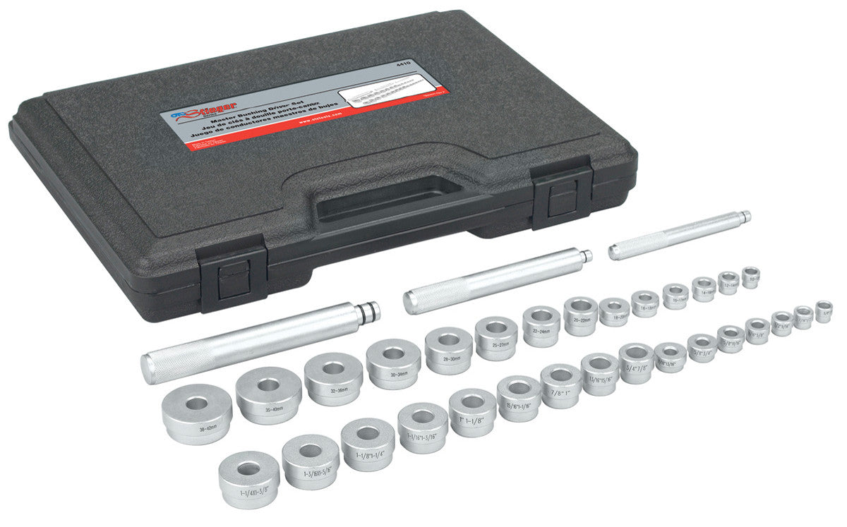 OTC 4410 Master Bushing Drive Set (33 piece Metric & Standard)