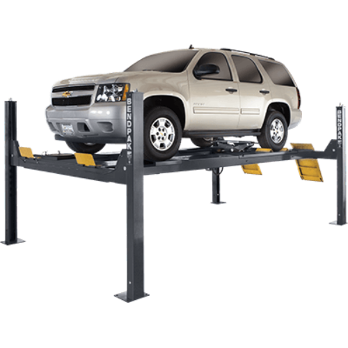 BendPak HDS - 14LSXE Extended Alignment Four Post Lift | 14,000 Lb Capacity