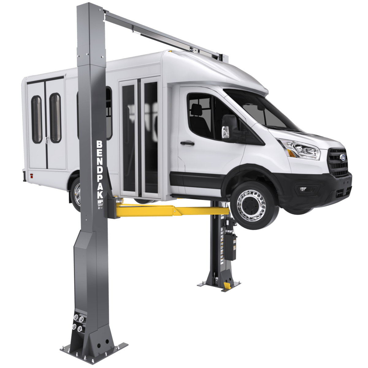 BendPak 16AP - 192 Super Duty 2 Post Car Lift, 16K Lb Capacity, 192" Extended Height