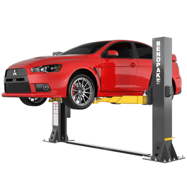 BendPak 10AP - SRT Short - Rise 2 Post Car Lift, 10K Lb Capacity, Floorplate