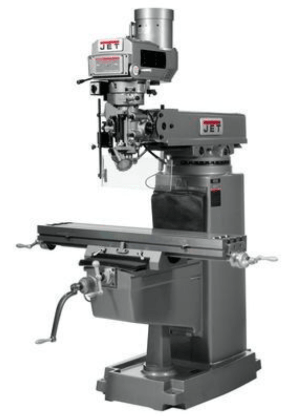 JET 690150 JTM - 1050 Mill with X and Y - Axis Powerfeed, 3HP, 3Ph,