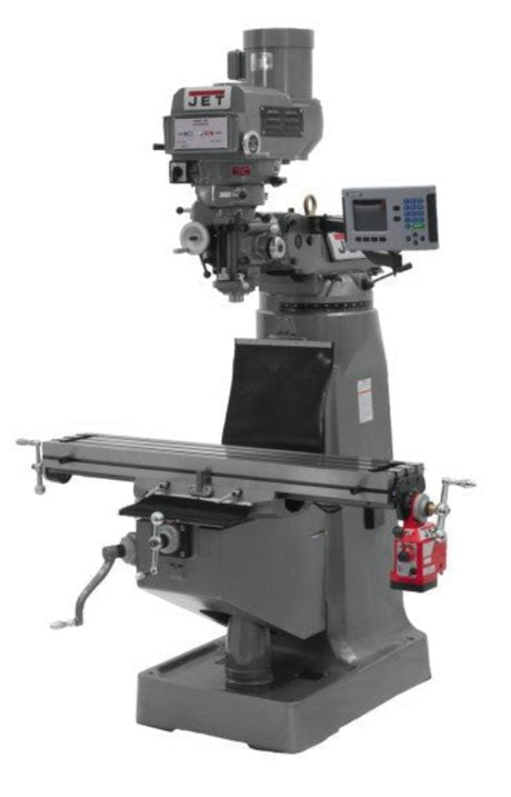 JET 690179 JTM - 4VS - 1 Mill, 1PH, ACU - RITE 200S DRO and X - Axis Powerfeed