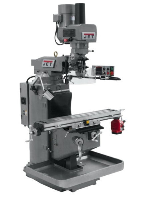 JET 690502 JTM - 949EVS Mill With X - Axis Powerfeed & Air Power Drawbar
