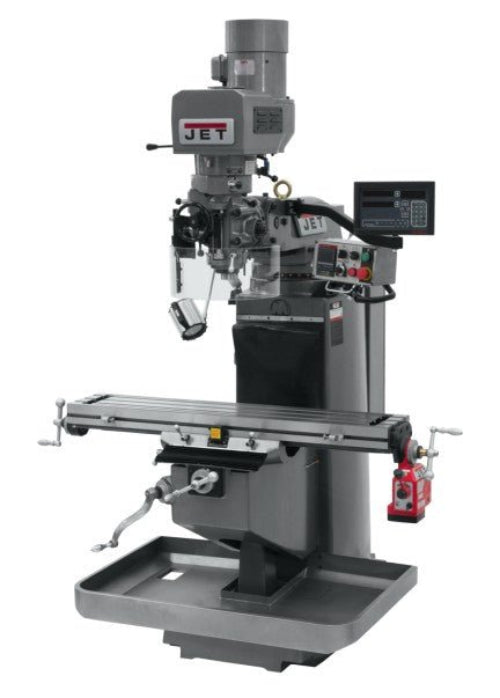 JET 690535 JTM - 949EVS Mill With DP700 DRO and X - Axis Powerfeed
