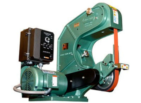 Burr King 72110 Model 760 1.5 X 60 Three Wheel Belt Grinder | Variable Speed