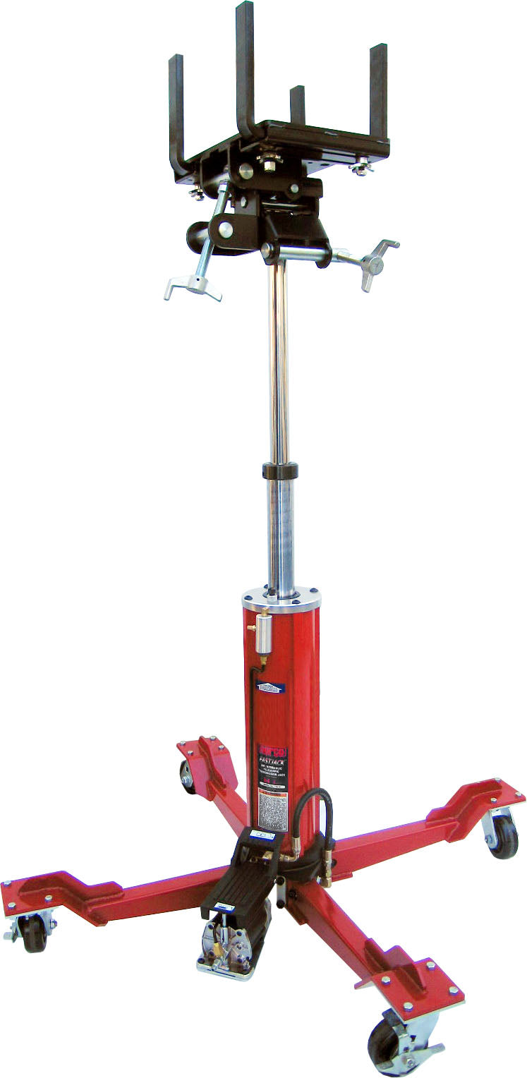 Norco Lifting 72475A 3/4 Ton Telescopic Under Hoist Air/Hydraulic Transmission Jack - FastJack