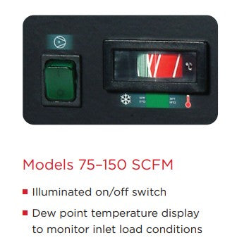 Champion CGDA125A1, 125 SCFM Capacity Refrigerated Dryer