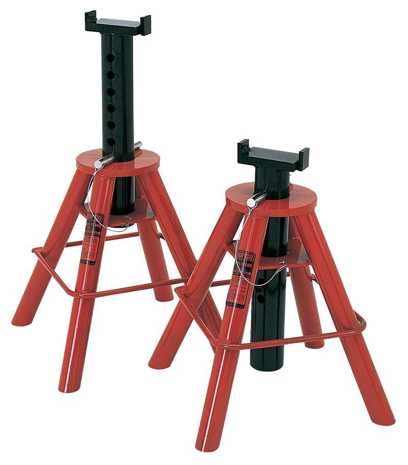 Norco Lifting 81210i 10 Ton Imported Pin Jack Stands | 28" to 47"
