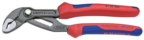 Knipex 8702180 7 1/4" Cobra Pliers - Comfort Grip