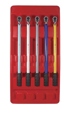 AFF 42005 1/2" Drive 5-pc Tire Preset Torque Wrench Set