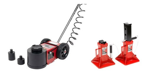 AFF 545SD 30/15 Ton 2 Stage Air/Hyd Axle Jack | PROMO