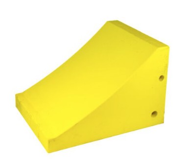 AME 15353 Urethane Wheel Chock | 47" - 70" Tires