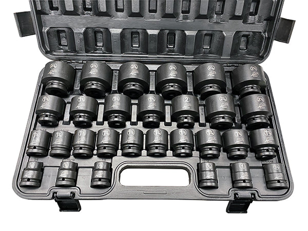 ATD 63129 29-Pc. 3/4” Drive 6 Point SAE Impact Socket Set