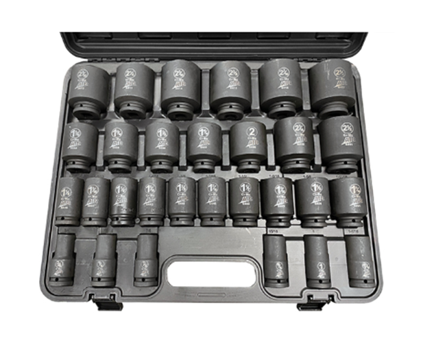 ATD 64129 29 Pc. 3/4” Drive 6 Point SAE Deep Impact Socket Set