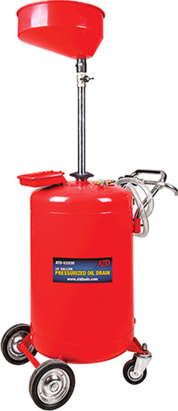 ATD 52030 30 Gallon Pressurized Oil Drain