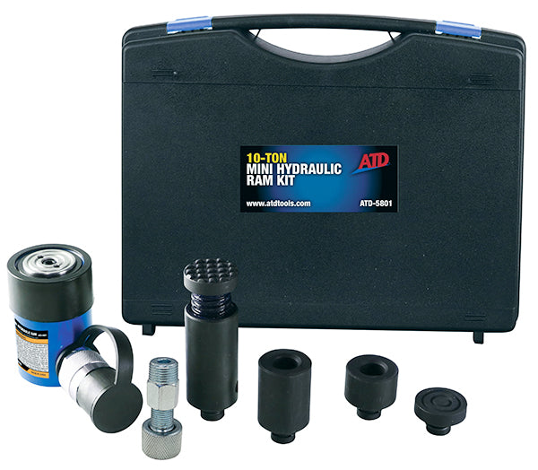 ATD 5801 10-TON MINI HYDRAULIC RAM KIT