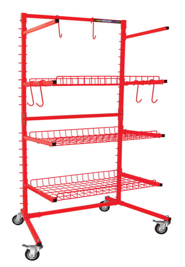 ATD 6569 3-Shelf Parts Cart