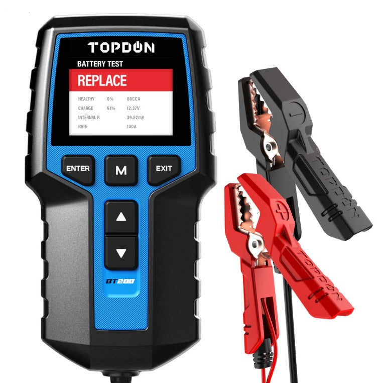 TopDon BT200 12V Battery & 12V/24V System Tester