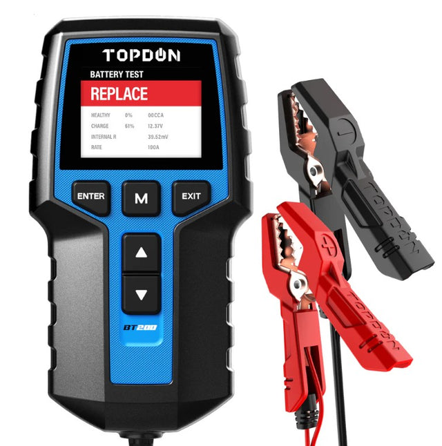 TopDon BT200 12V Battery & 12V/24V System Tester