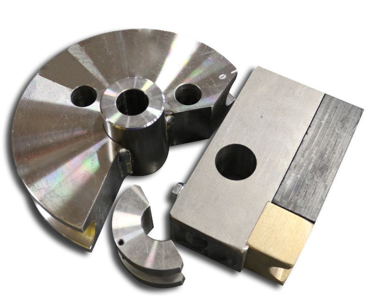 Baileigh Industrial 180 Degree 2" Round Tube Die Set 6" CLR