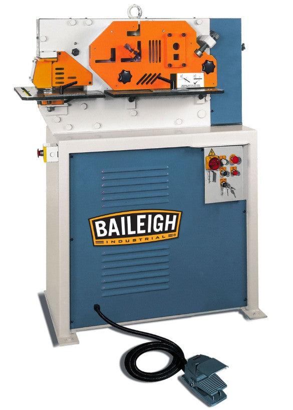 Baileigh Industrial SW-443 4-Station Hydraulic Ironworker