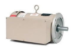 Baldor VFDL3612TM 5HP, 1PH, 230V TEFC Footless C-Face Motor, Extra High Torque
