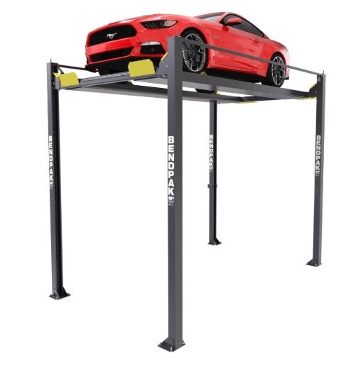 BendPak HD-7PXW 7,000-lb. Capacity / Super-Tall Rise / Four-Post Lift / Vehicle Display Platform