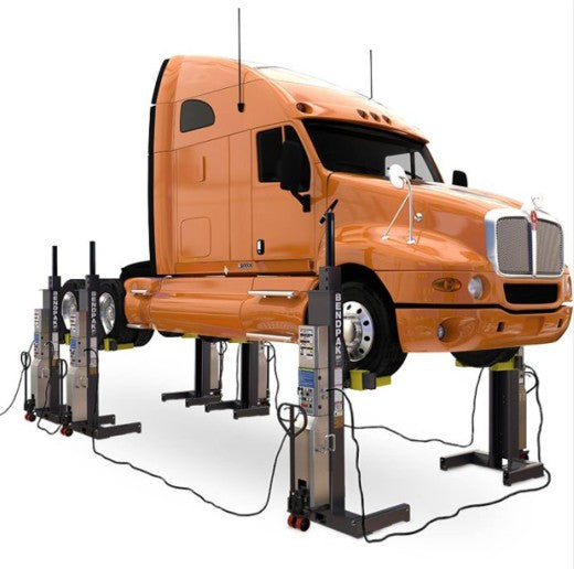 BendPak PCL-18B-6 Portable Column Lift, Set of 6 | 18,000 lb Capacity/Column